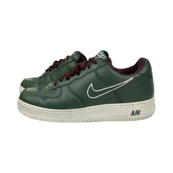 Nike Air Force 1 Low Retro Hong Kong 845053-300 Green Leather White Men’s 10.5 - Picture 9 of 13